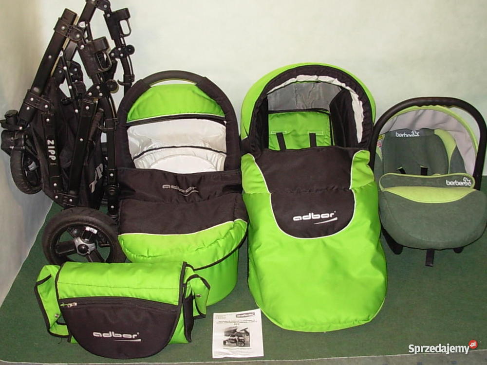 Wózek wielofunkcyjny ADBOR ZIPP 3w1 z fotelikiem