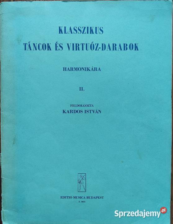 Klasszikus tncok s virtuózdarabok harmonikra II Szczecin