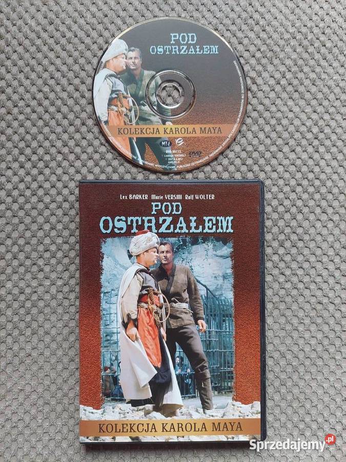 DVD Kolekcja Karola Maya POD OSTRZAŁEM małopolskie Kraków
