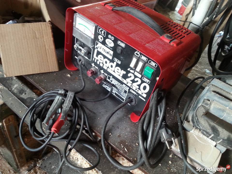 Prostownik z funkcją rozruchu LEADER 220 Narzędzia Lipa