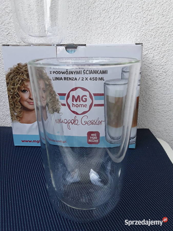 Zestaw 2 szklanek z podwójnymi ściankami mazowieckie