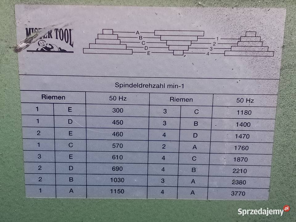 Wiertarka stołowa Krzywcza
