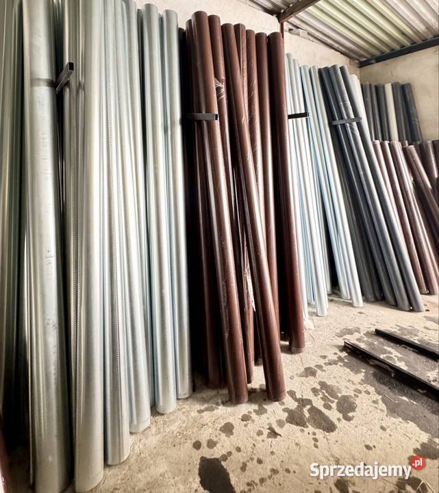 Rynna 150 mm z blachy powlekanej RAL 7016 połysk Rynny i spusty Rynny i spusty Oleśnica