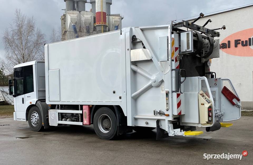Mercedes Econic 1829 śmieciarka SEMAT Zoeller Rok produkcji 2011 Nowiny