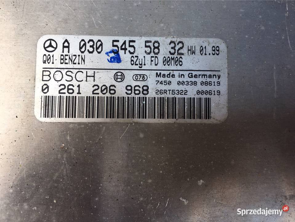 Zestaw startowy Mercedes E klasa W210 S210 26 v6 pomorskie