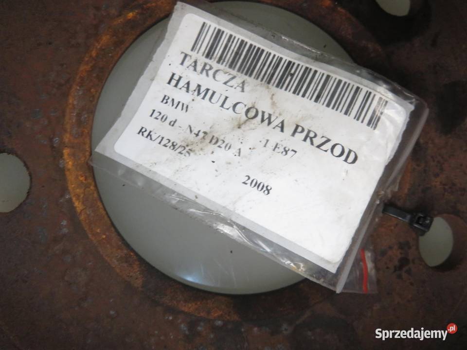 TARCZE HAMULCOWE PRZÓD BMW E87 120 d 300MM Tarcze hamulcowe