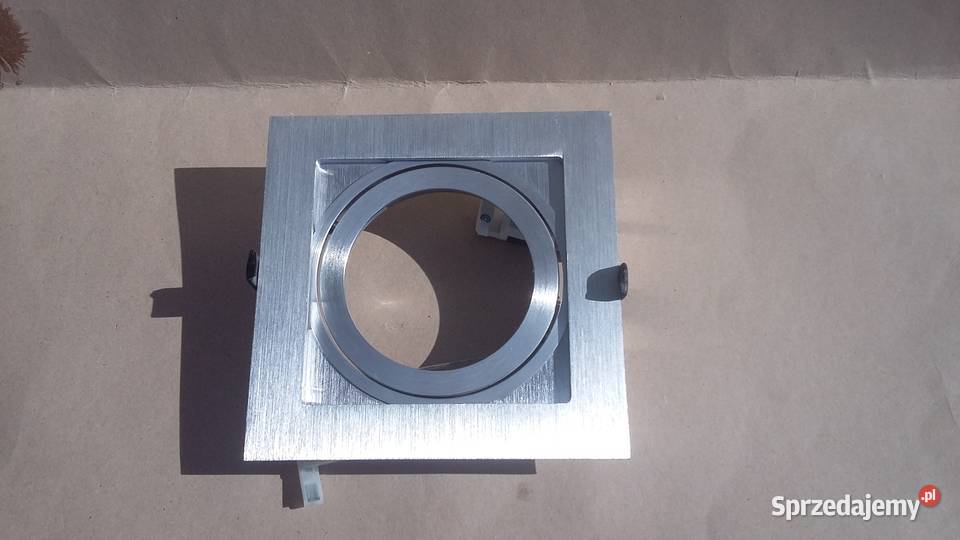 Oczko wpuszczane KWADRAT duże aluminium Warszawa