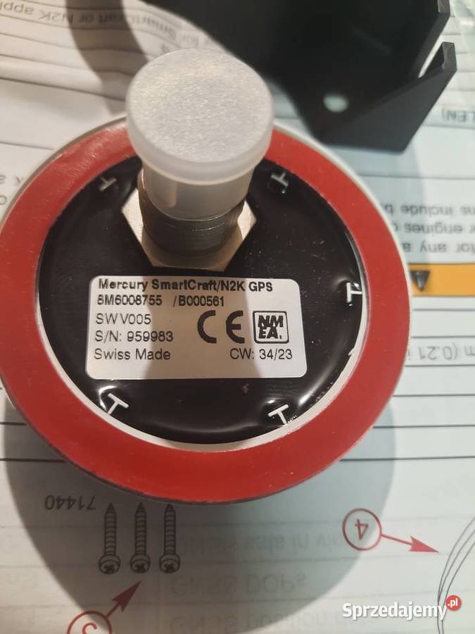 Antena GPS Mercury Mercruiser Smartcraft Żeglarstwo Giżycko