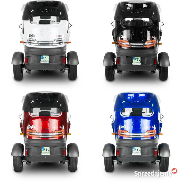 Skuter elektryczny zabudowany MICRO CAR BILI nieuszkodzony wielkopolskie Poznań