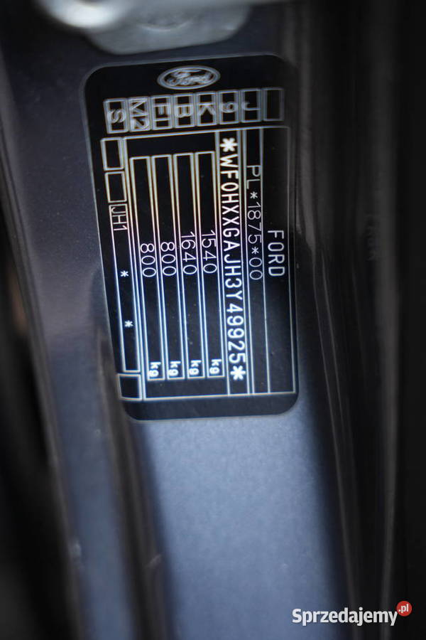 Ford Fiesta mk6 125 75KM