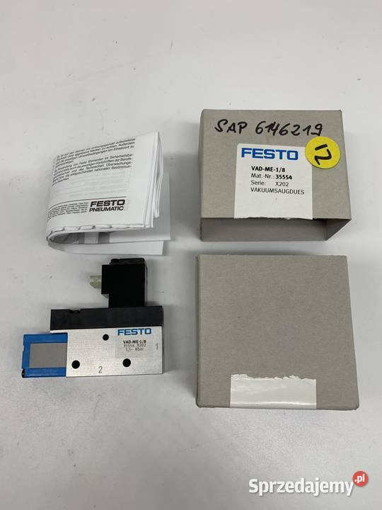 Festo VADME18 35554 Generator podciśnienia mazowieckie Warszawa sprzedam