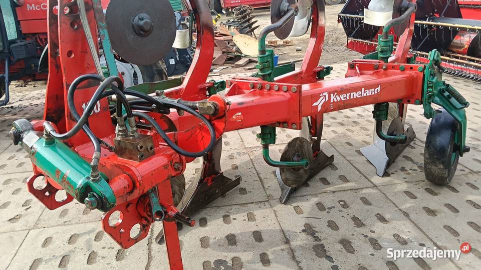 Pług kverneland 3skiby resor b ładny stan 16 nieuszkodzony Pługi pomorskie Skrzydłowo