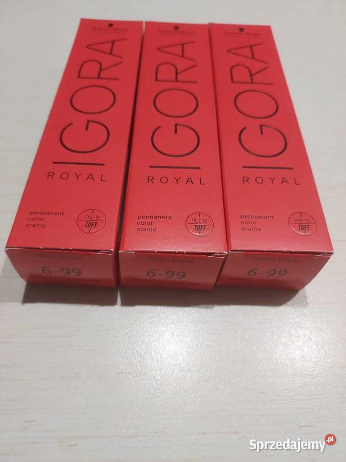 Schwarzkopf Royal Igora farby do włosów 4 Pozostałe Roszkowo sprzedam