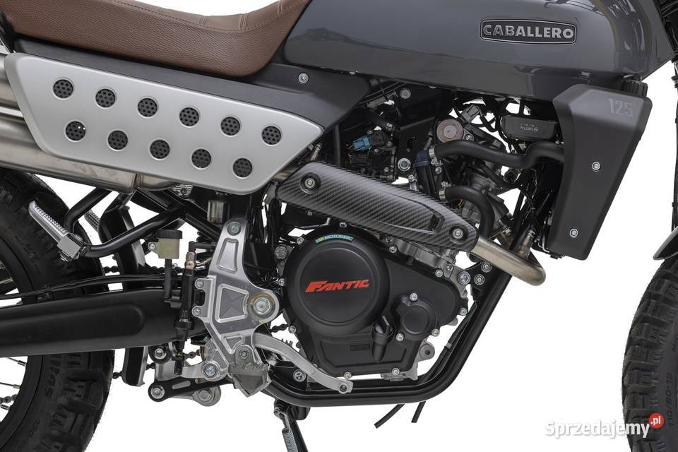 Fantic Caballero 125 Scrambler Deluxe MY25 szary Szczecin sprzedam