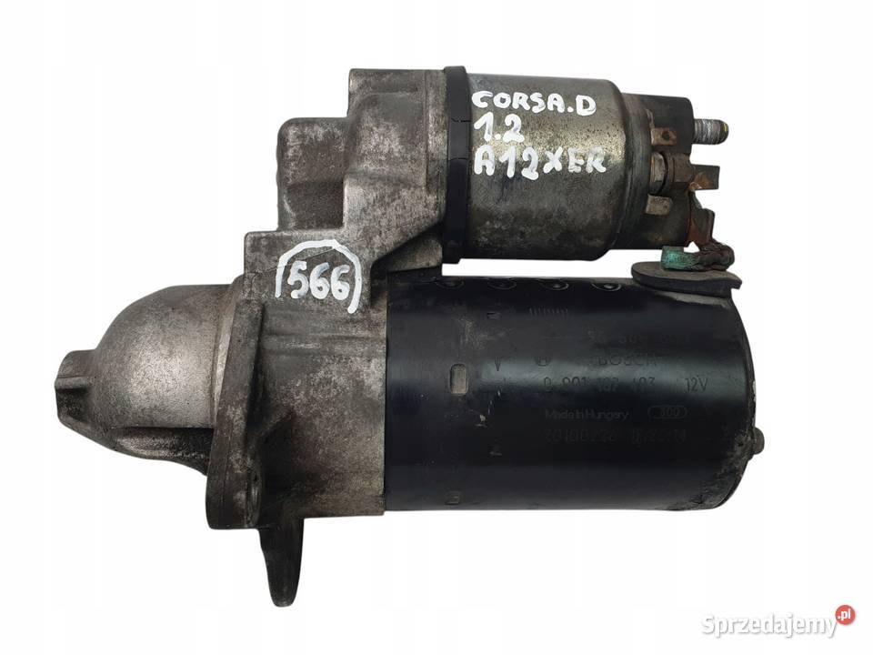 ROZRUSZNIK Opel Corsa D 12 16V A12XER 55566800 Układ elektryczny silnika Chełm sprzedam
