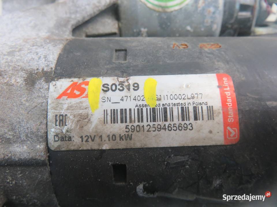 ROZRUSZNIK AUDI A4 B8 SEDAN 18 TFSI CABB S3019