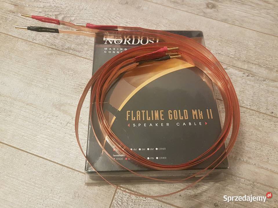 NORDOST FLATLINE GOLD MK 2kable głośnikowe 2x2m