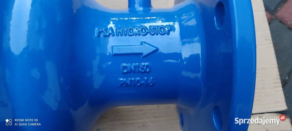 Elastyczny zawór zwrotny blokujący DN150 PN1016 Nowy Tomyśl