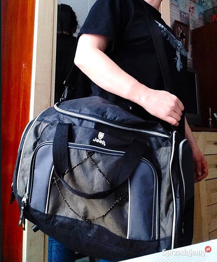 Torba Kultowej Marki Jeep Uniwersalna Orginal Na ramię  Poraj