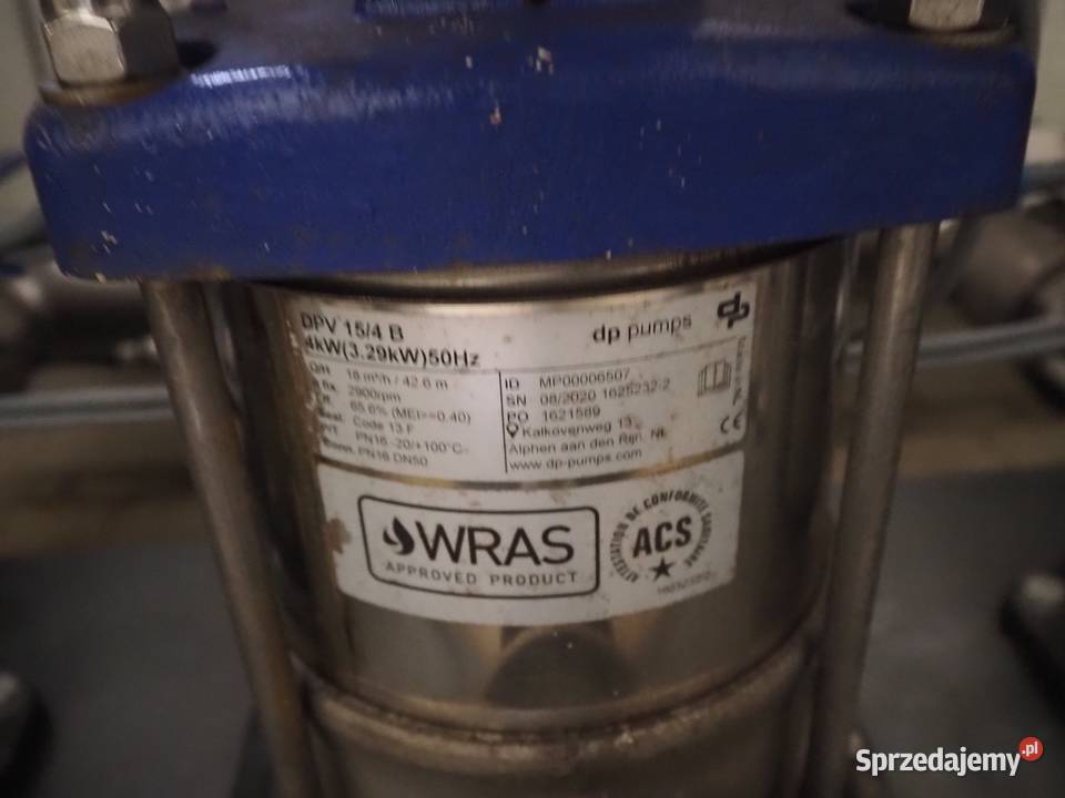 Pompy hydrauliczneZespół pompowy DP Pumps HU 4 wielkopolskie Krotoszyn