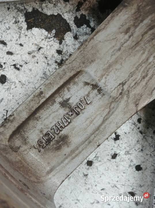 FELGA ALUMINIOWA R17 5X112 ET54 OC57MM 70JX17H2 Samochodowe