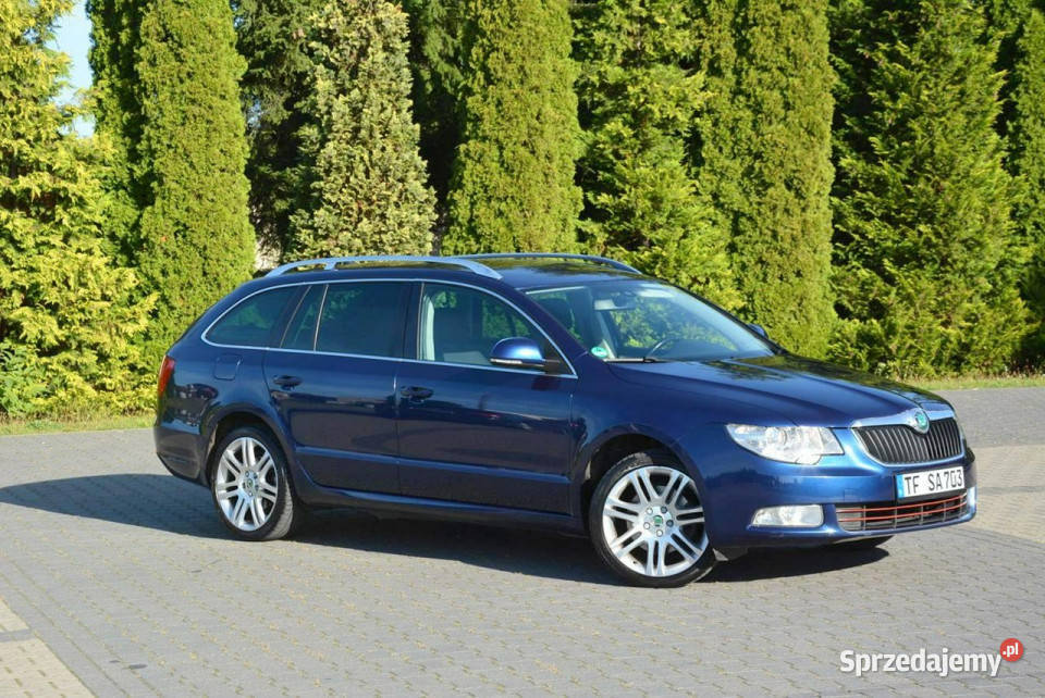 koda Superb Navi elfotel Parktronic Oryginał z aluminiowe felgi Ostrów Mazowiecka