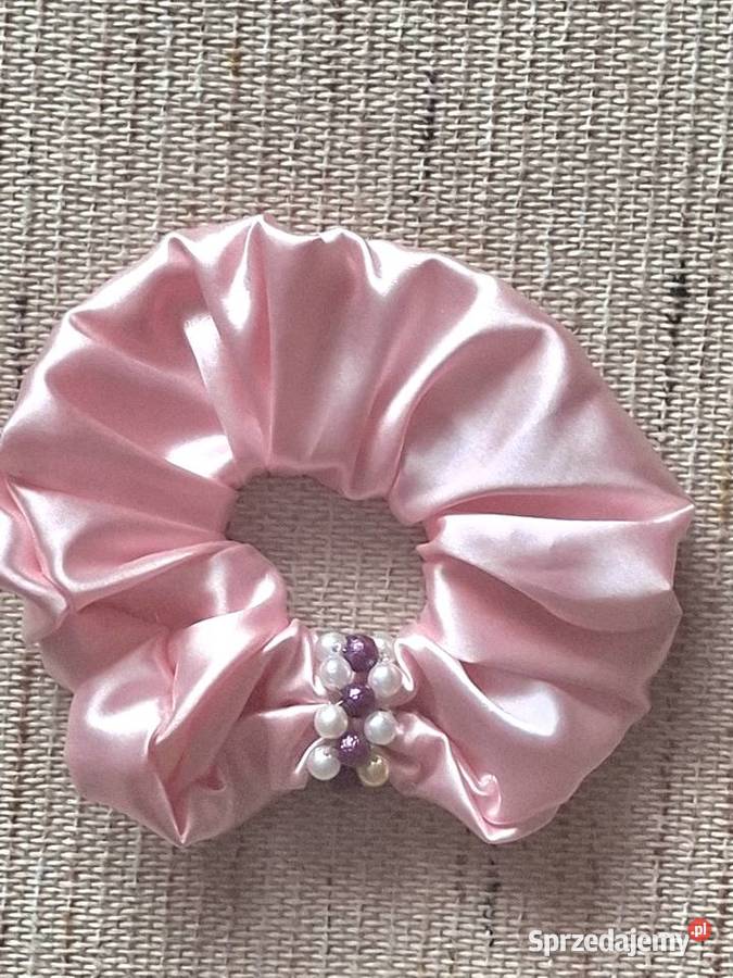 materiałowe gumki do włosów Ozdoby Brzeg