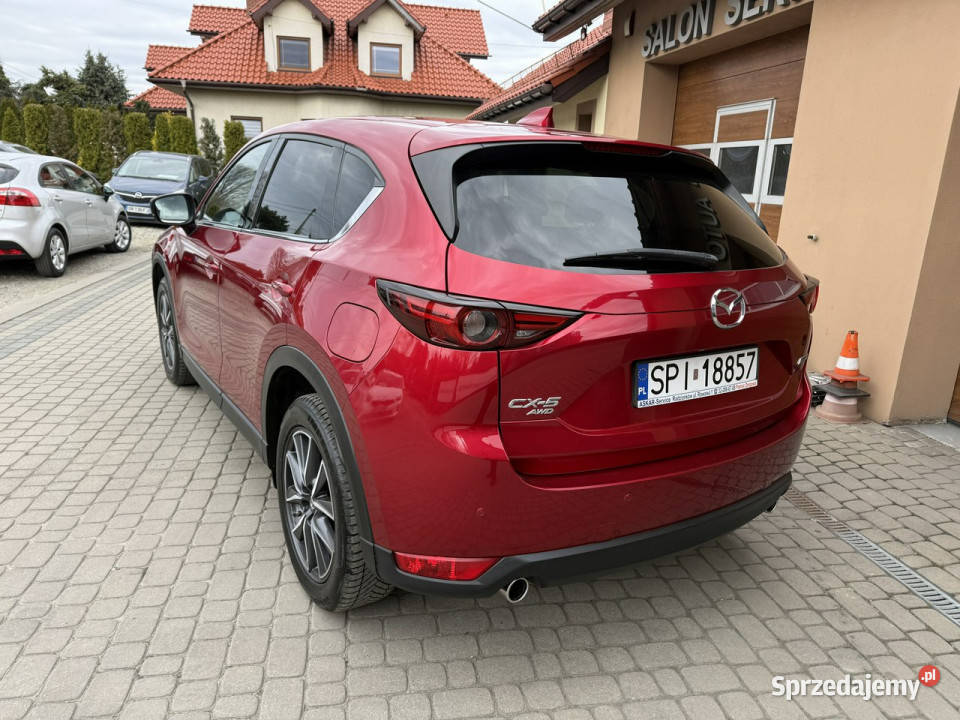 Mazda CX5 22 175 Kraj Serwis Automat II 2017 czujnik martwego pola śląskie Orzech