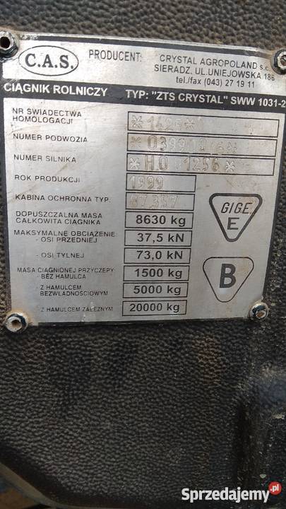 Zetor Crystal Ciągniki Ciągniki Racławice