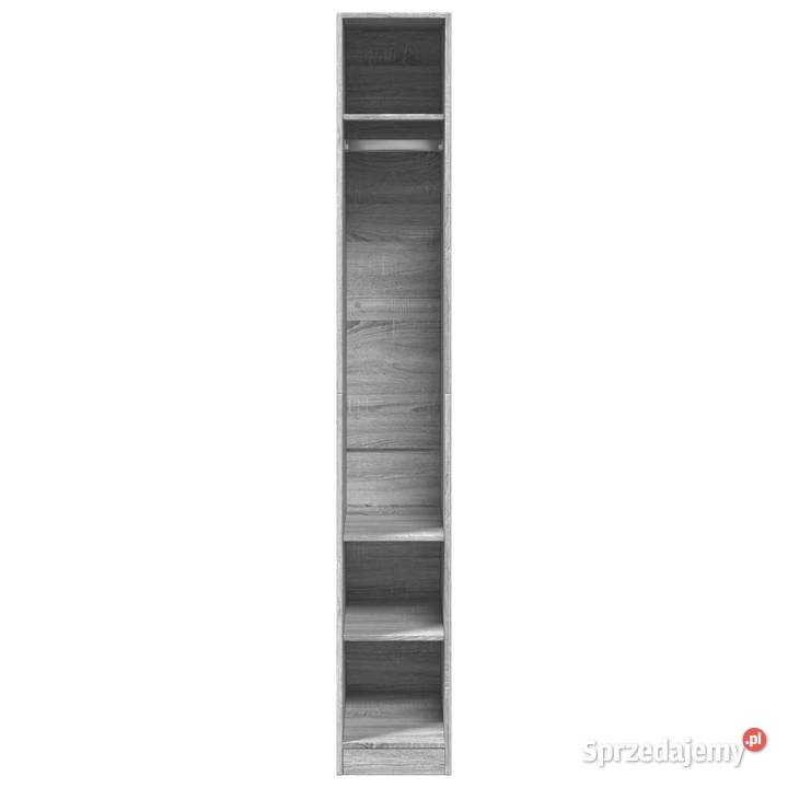 Szafa szary dąb sonoma 30x50x200 materiał