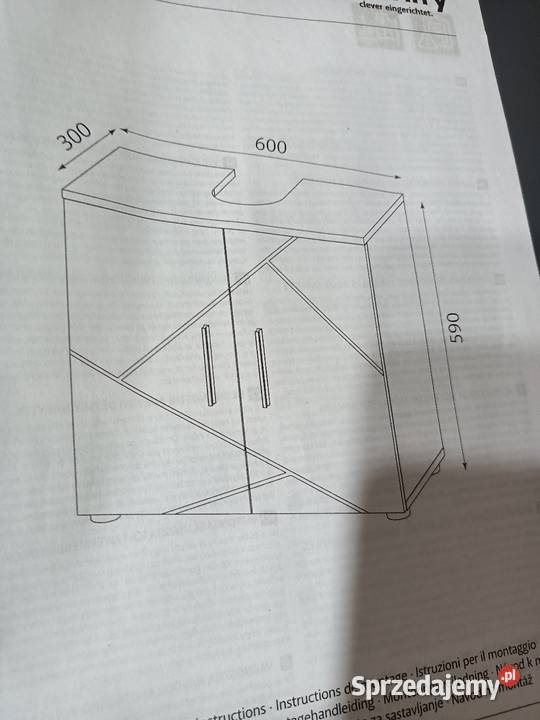 Szafka pod umywalkę Suchedniów