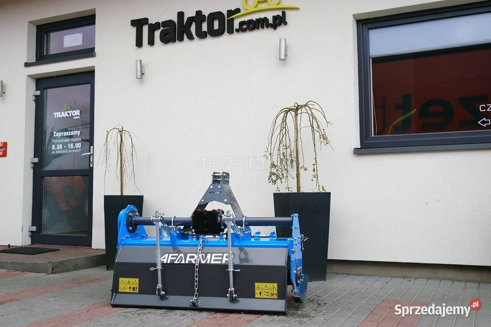 Glebogryzarka ciężka TMK 120 4FARMER niebieska Tajęcina