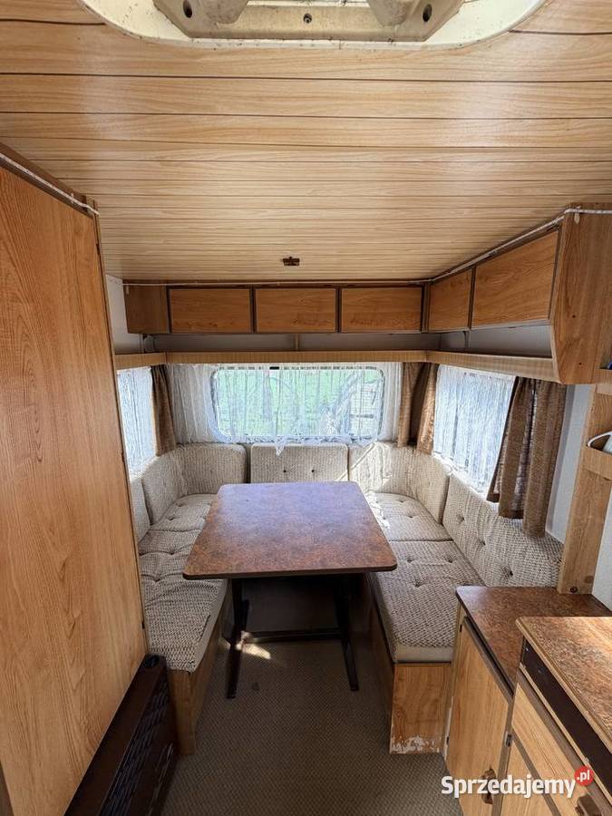 Przyczepa kempingowa Brstner 3802 1986 zadbana Rok produkcji 1986 Kempingowe Lubaszowa