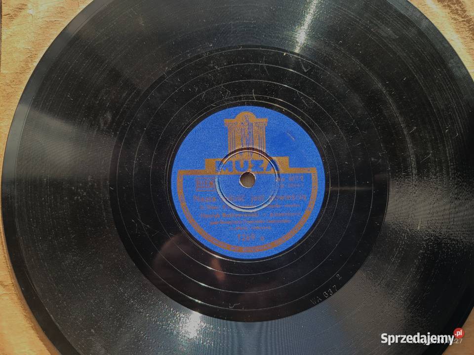 Cztery polskie płyty szelakowe 25 Wronki