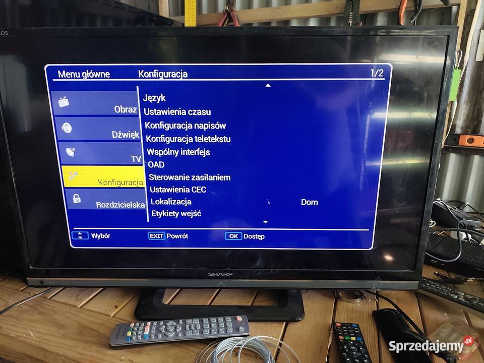 Tv Sharp 32 LED Telewizory Niegowa