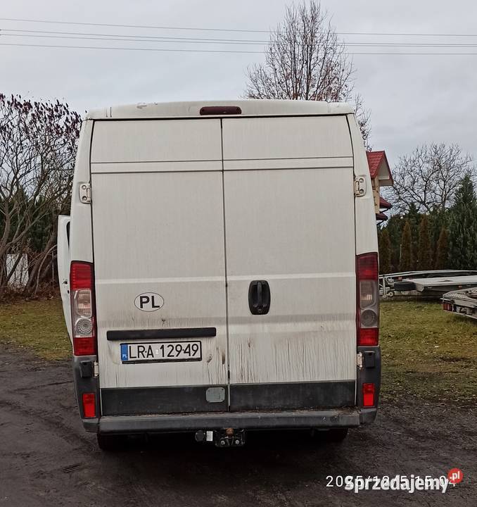Odsprzedam Fiat 250 Ducato furgonetka z hakiem nieuszkodzony
