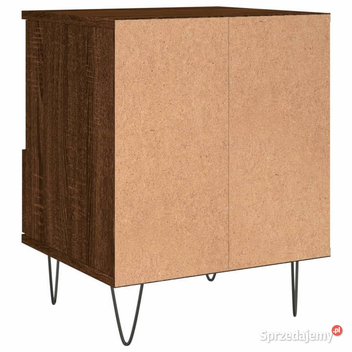 Szafka nocna brązowy dąb 40x35x50 materiał Warszawa