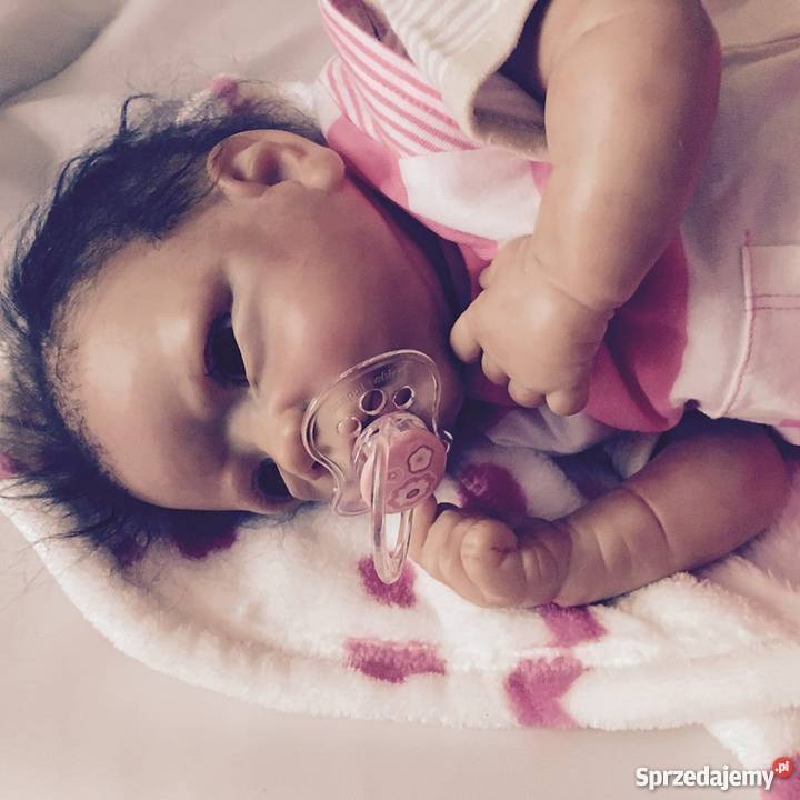 Reborn noworodek cała z vinylu cudna dziewczynka