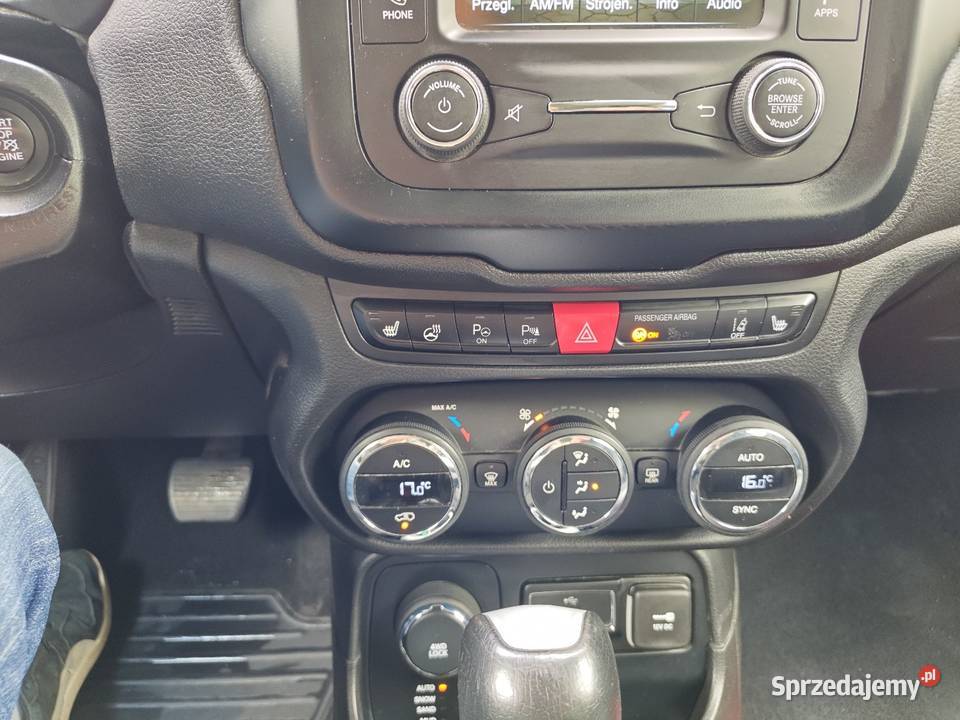 Jeep Renegade elektryczne szyby Wojakowa