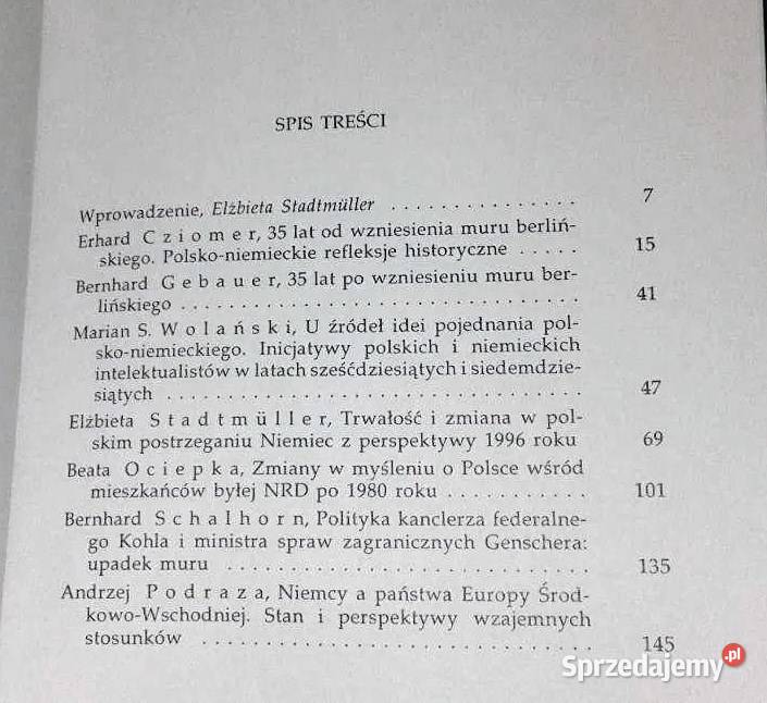 Niemcy Naród państwo 19611996 Materiały polskoni miękka Pozostałe sprzedam