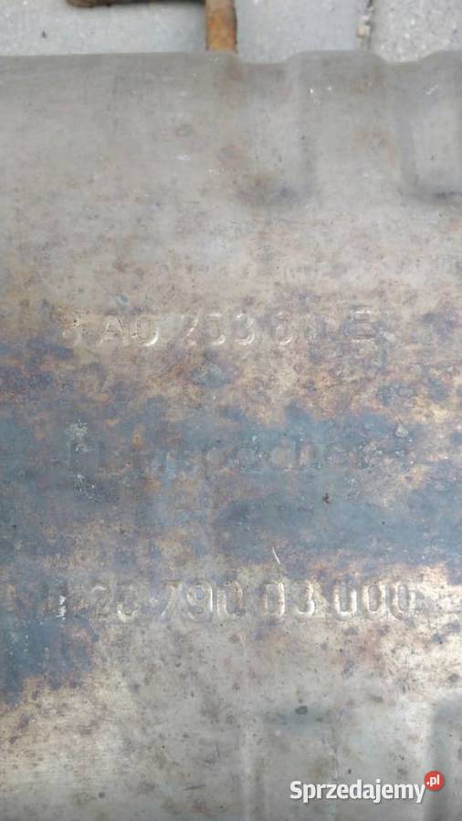 Tłumik końcowy Audi 80 B4 oryginał 8A0253611E osobowe podkarpackie Tywonia