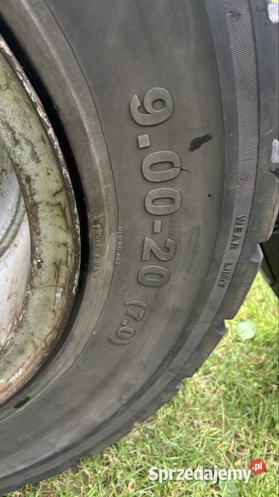 Terex Fuchs MHL koło opony pełne 90020 2 sztuki Opony i felgi Koziegłowy sprzedam