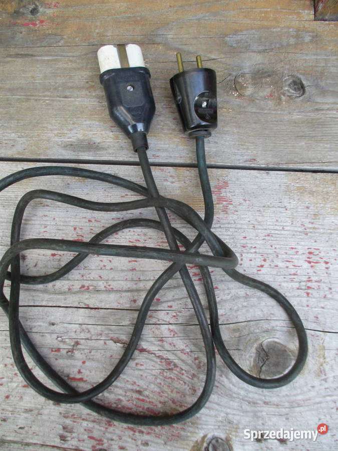Stary Kabel z porcelaną do Prodiża Samowaru Nieporęt