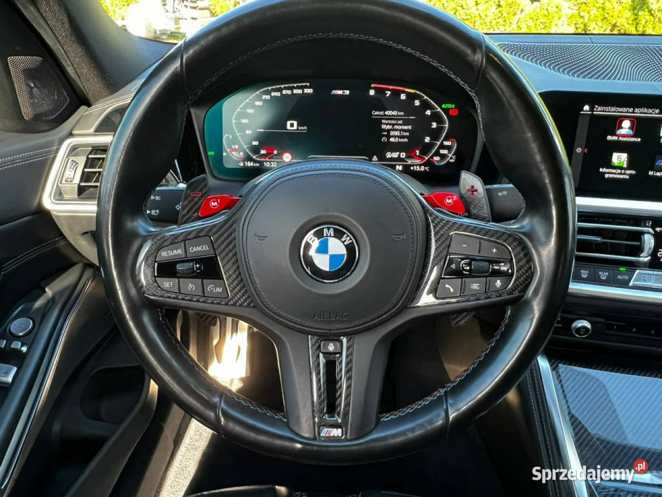 BMW M3 M3 Competition Lasery Kubły Carbon Kamery Baranowo
