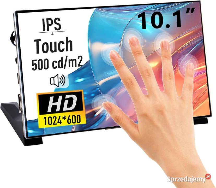 Przenośny monitor 101 cala do Raspberry Pi Pozostałe mazowieckie Myszyniec sprzedam