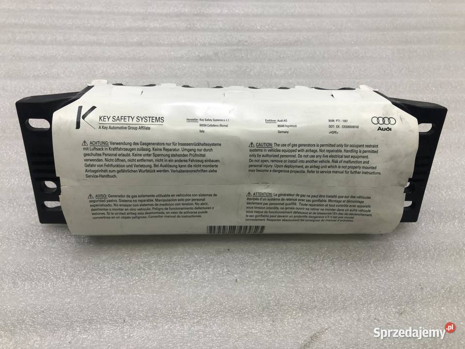 AIRBAG PASAŻERA AUDI Q7 4L 0515 4L0880204D osobowe wielkopolskie