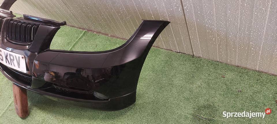 ZDERZAK PRZÓD BMW 3 E90 E91 0409 LAK 475 BLACK wielkopolskie Międzychód