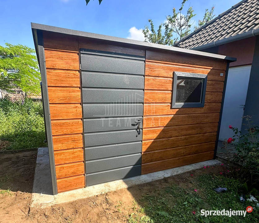 Schowek Domek ogrodowy 3x25 m drzwi okno dach Siedlce
