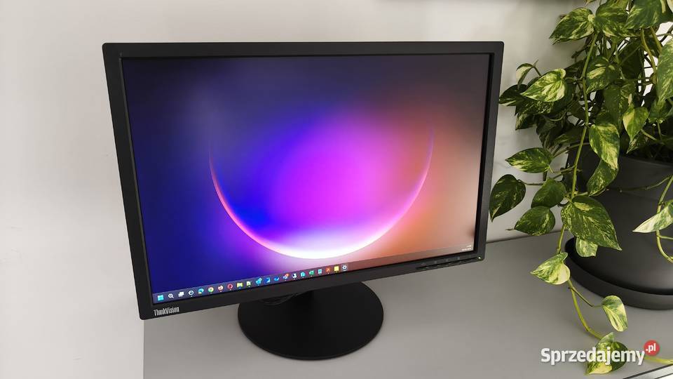 Monitor LED Lenovo T2254pc 22 1680x1050px HDMI Kraków sprzedam