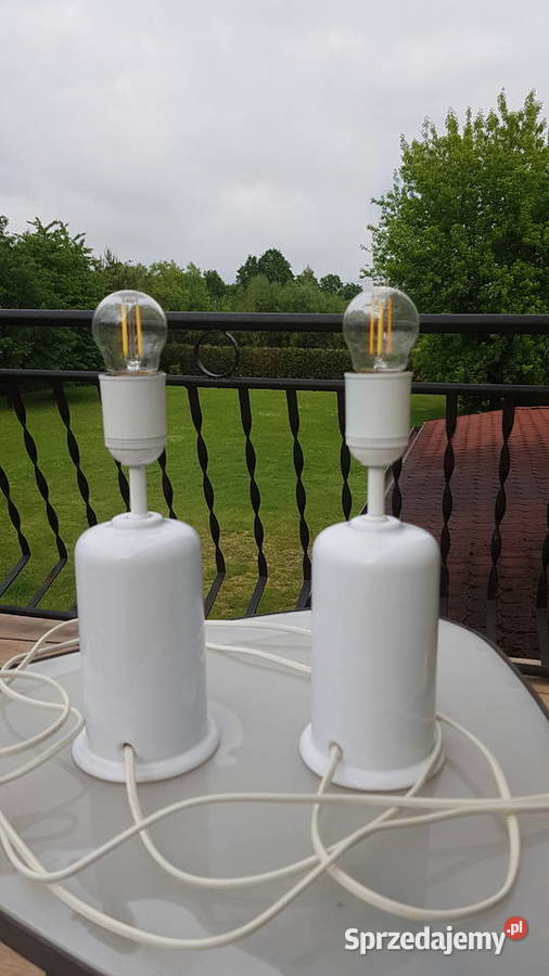 Dwie minimalistyczne lampy Myszków